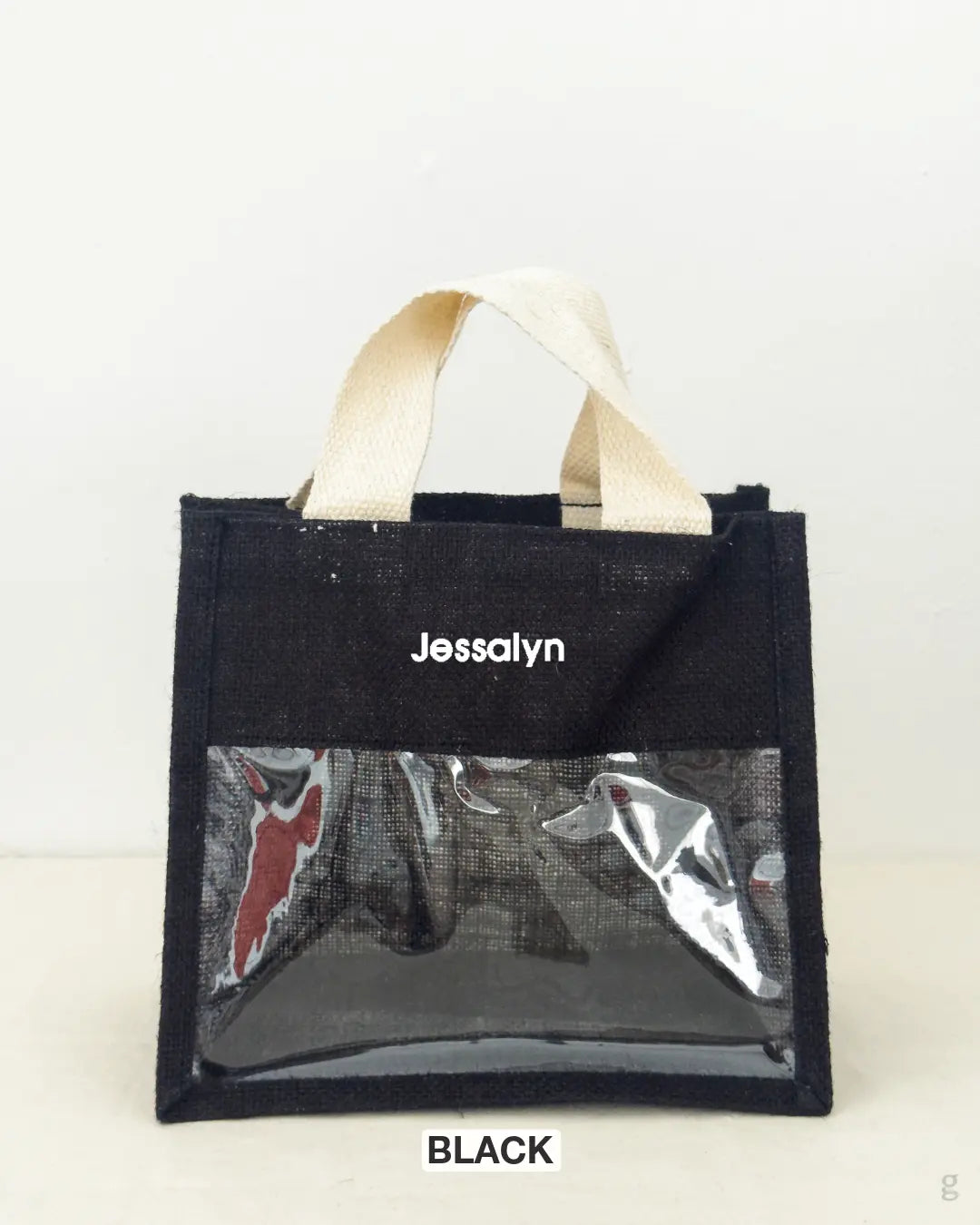 [Embroidery Name] Window Jute Bag