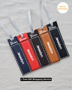[Embroidery Name] Vegan Leather Bookmark
