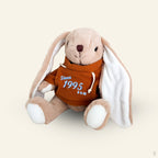Brick Bond Embroidery Bunny Soft Toy - Custom Year Edition