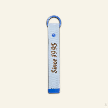 Brick Bond Embroidery Strap Tag Keychain - Custom Year Edition