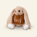 Dad Shield Bunny Plush Toy
