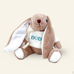 Dad Shield Bunny Plush Toy