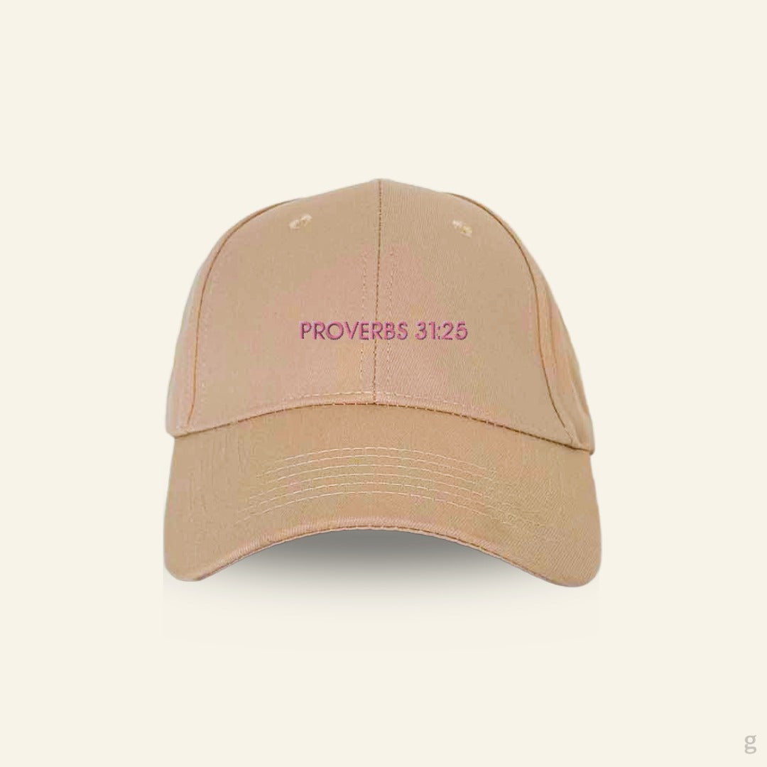 Proverbs 31:25 Baseball Cap