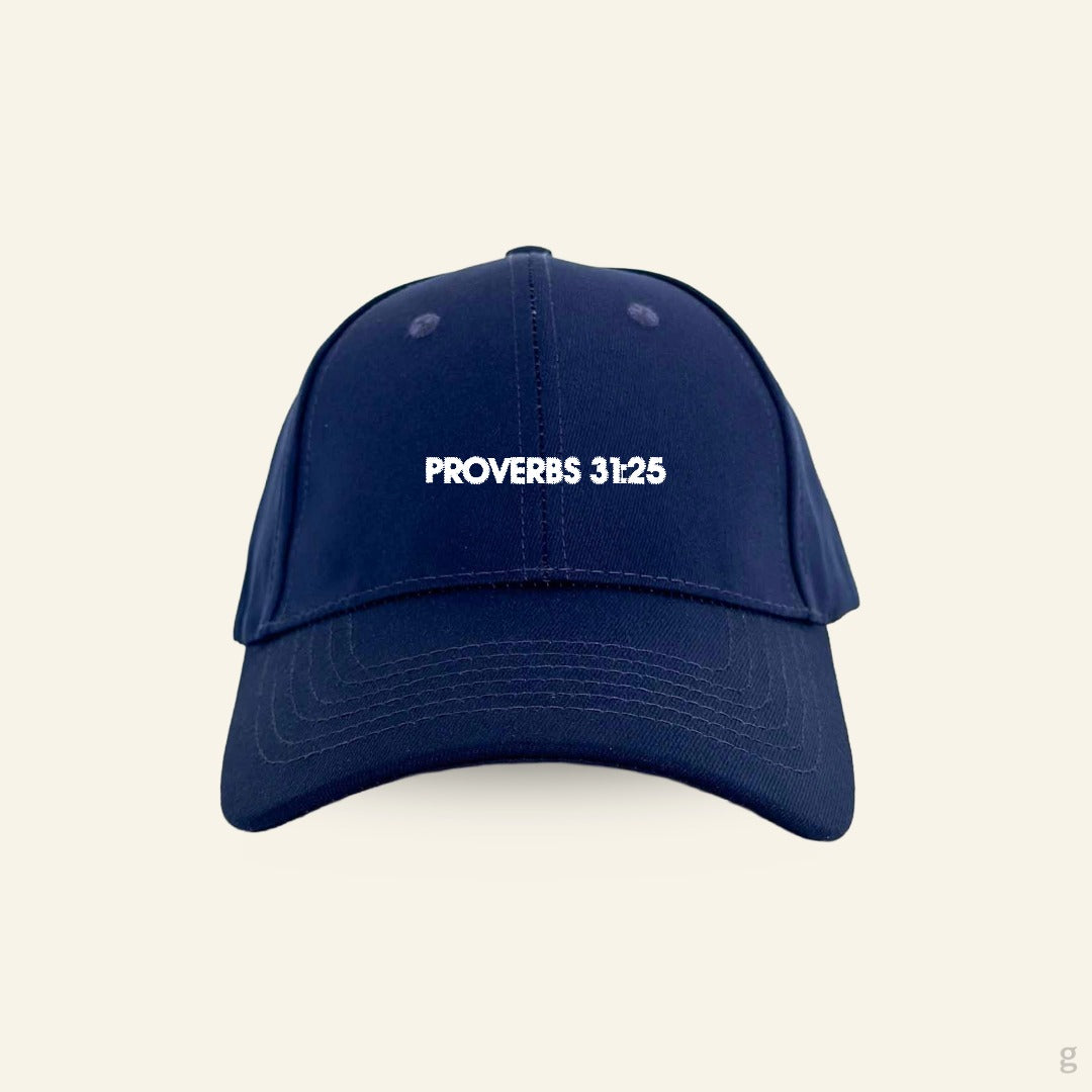 Proverbs 31:25 Baseball Cap