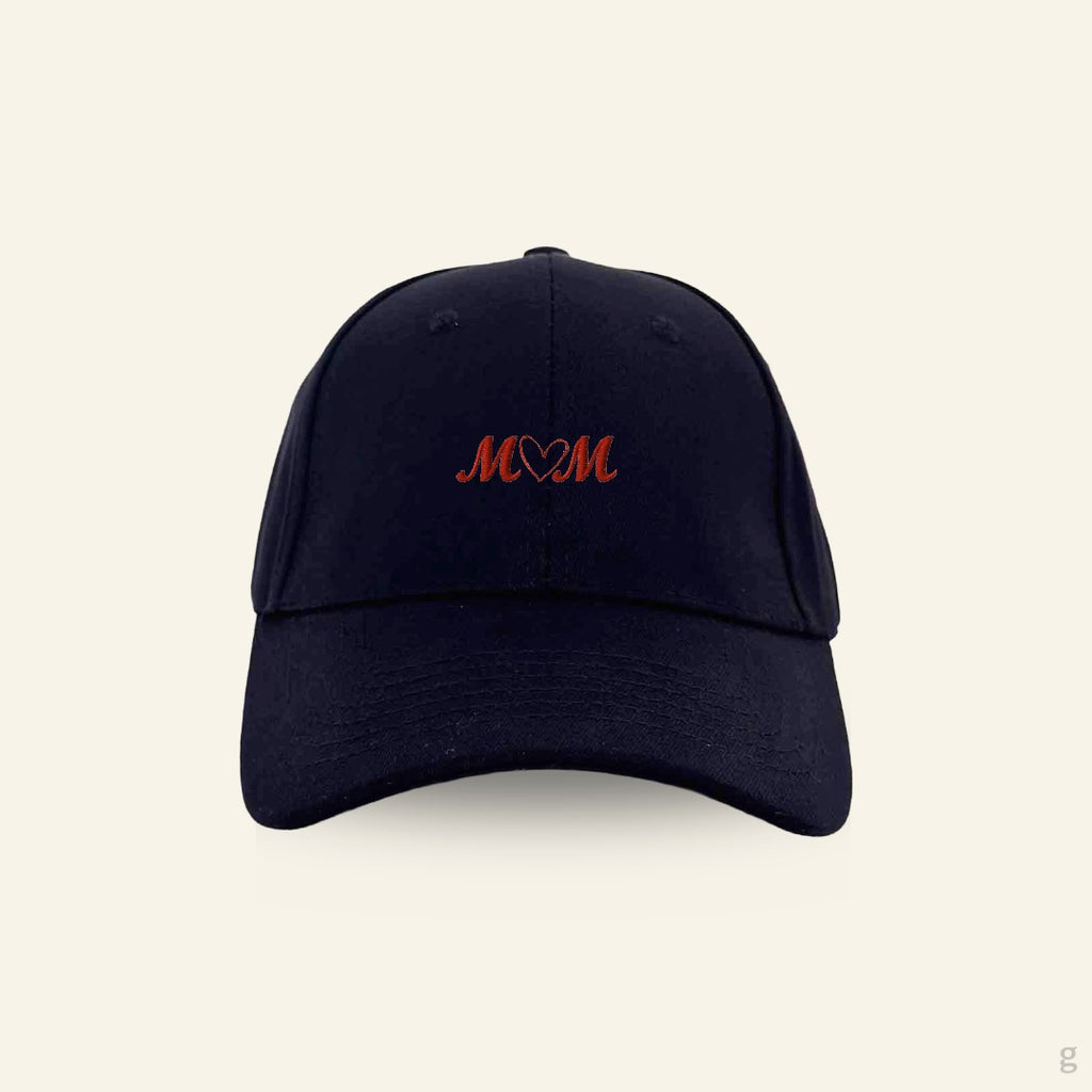 Mom Heart Baseball Cap
