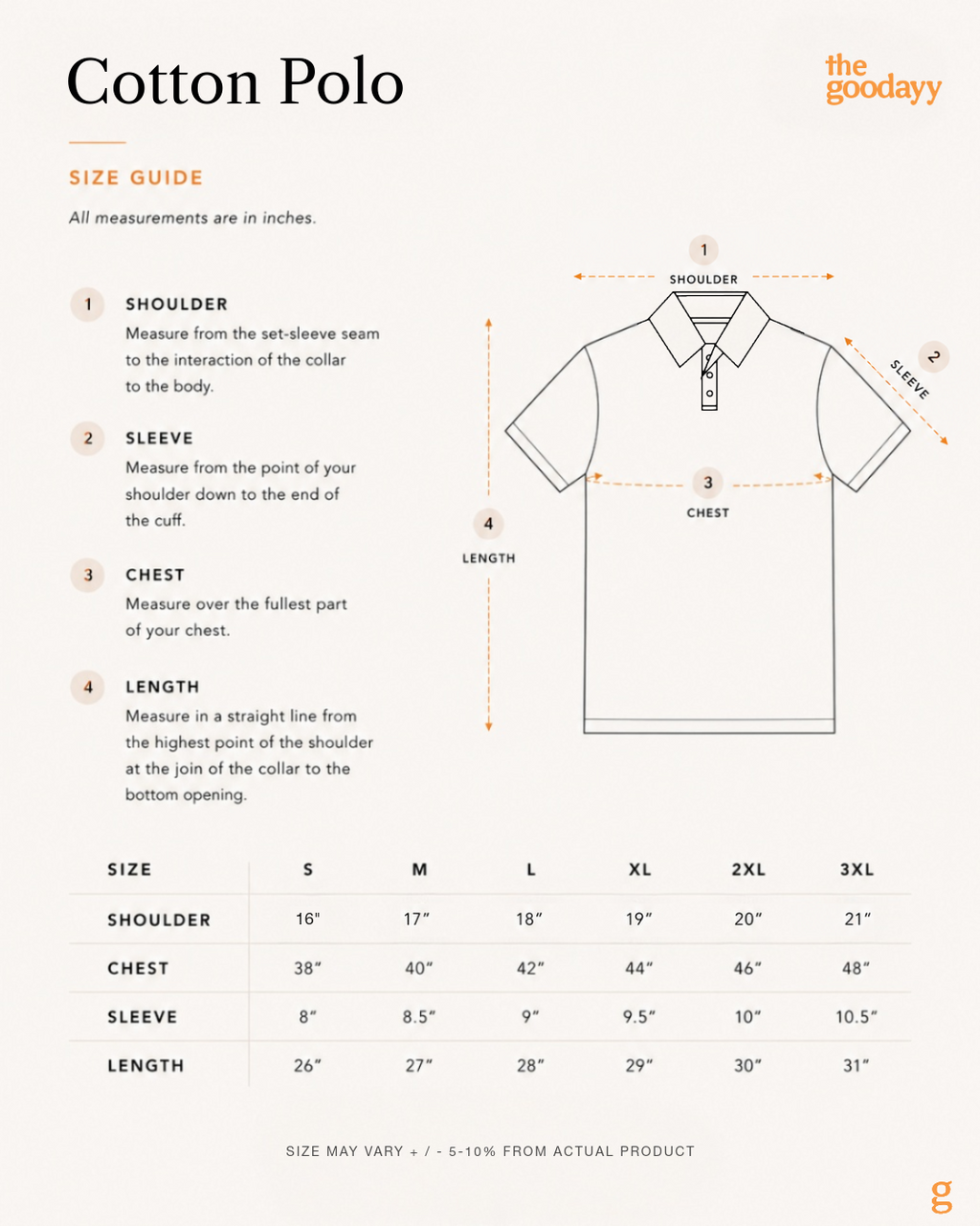 Custom Text Embroidery Cotton Polo