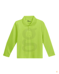 QD99 Quick Dry Kid Long Sleeve Polo