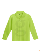 QD99 Quick Dry Kid Long Sleeve Polo