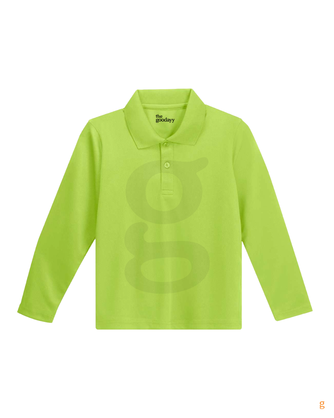 QD99 Quick Dry Kid Long Sleeve Polo