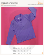 QD99 Quick Dry Kid Long Sleeve Polo