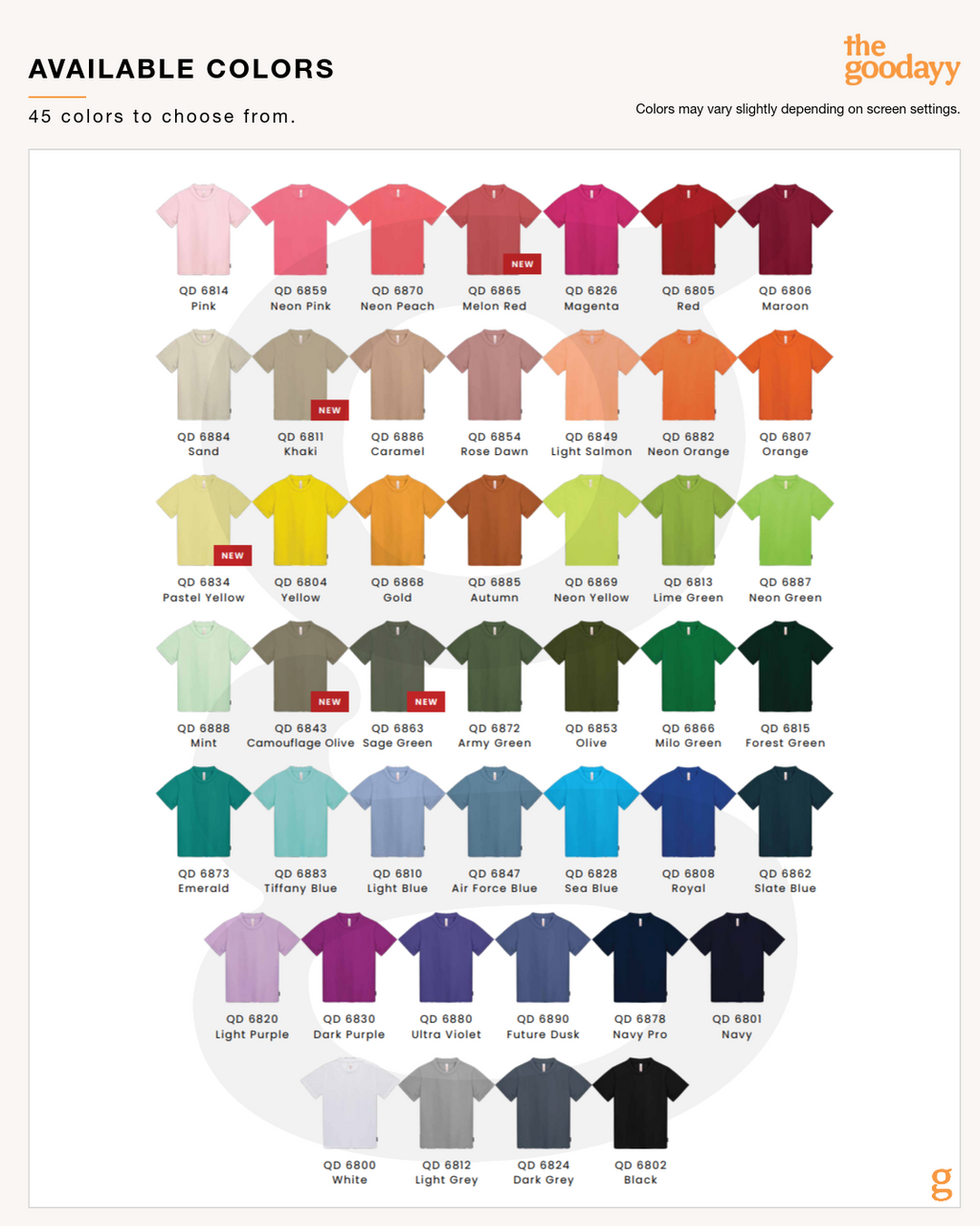 QD68 Quick Dry Kid Short Sleeve Tee