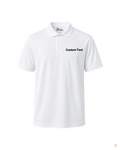 Custom Text Embroidery Cotton Polo