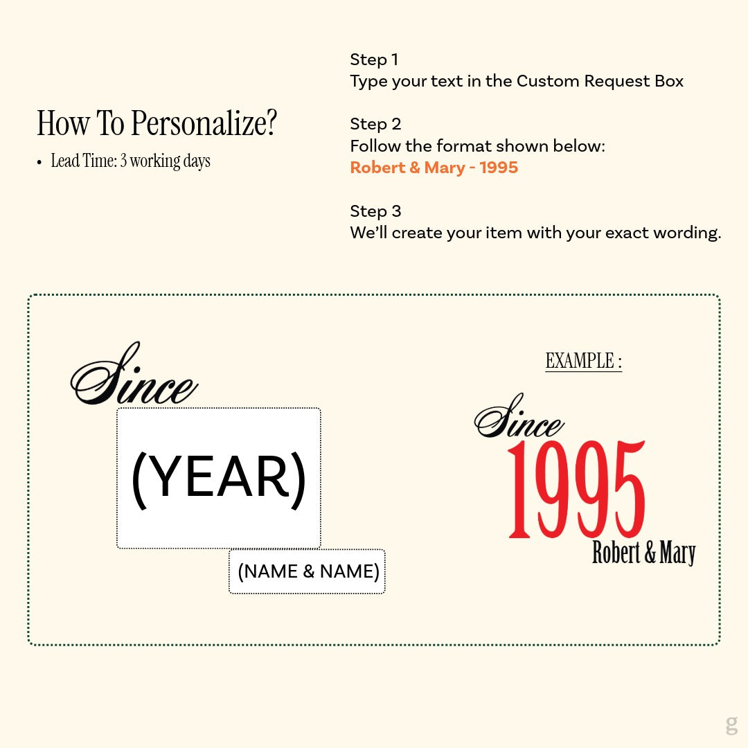 Brick Bond Frame - Custom Year Edition