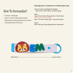 Pick A Patch Bar - Strap Tag Keychain