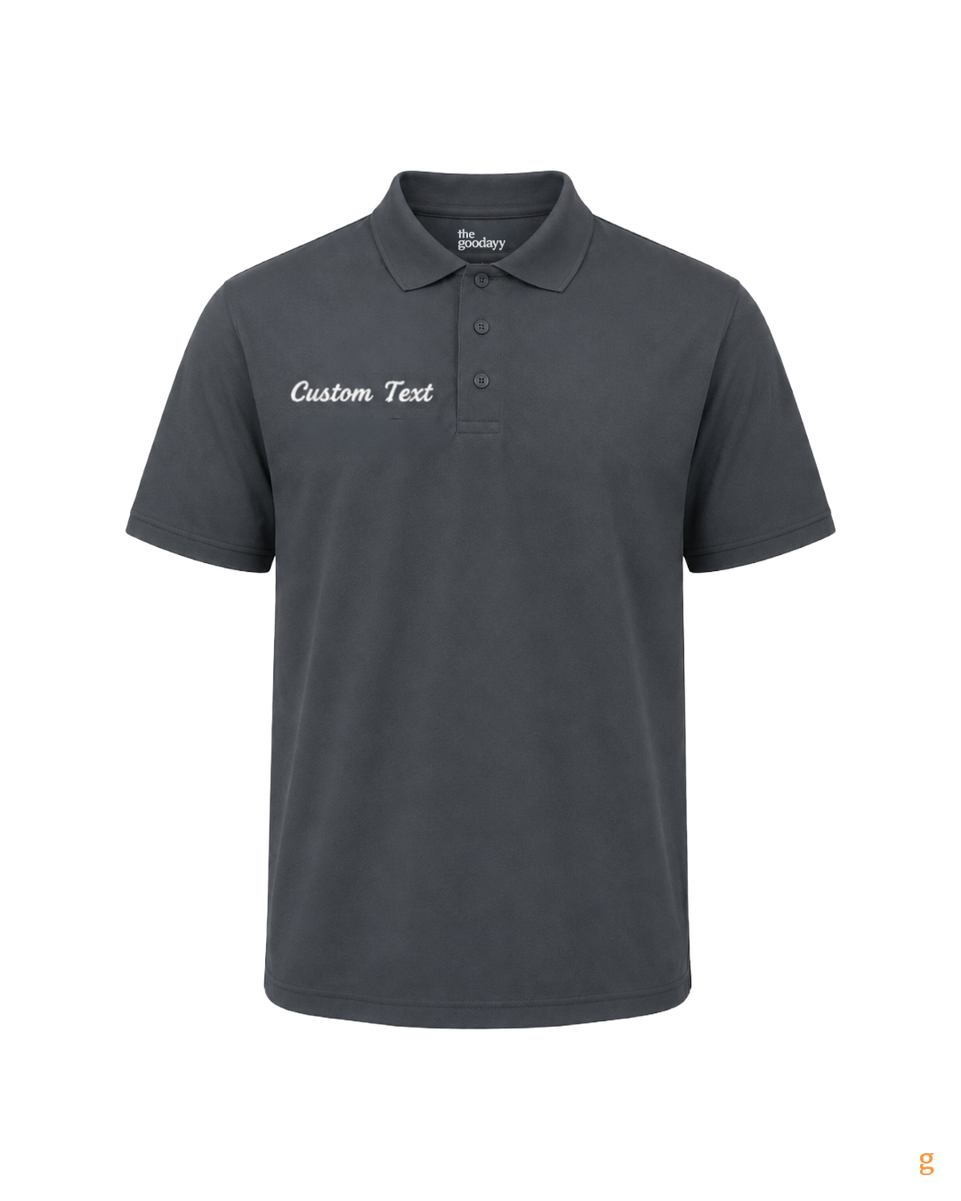 Custom Text Embroidery Dri-Fit Polo