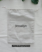 [Custom Name] Eco Linen Pouch
