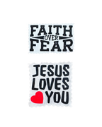 Faith & Love Sticker Set