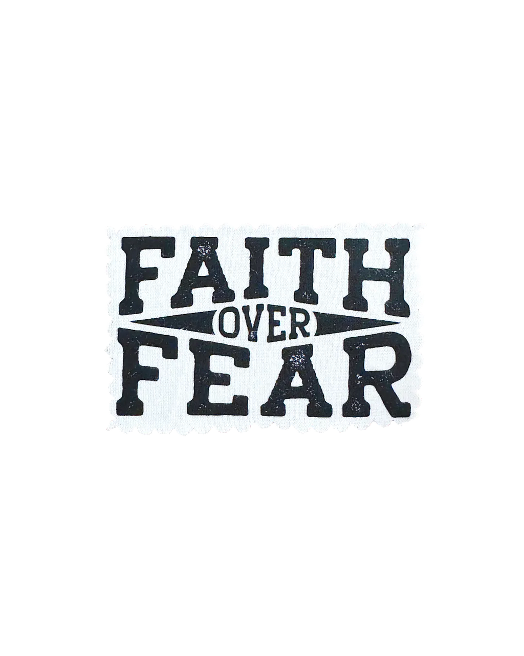 Faith Over Fear Sticker