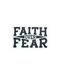 Faith Over Fear Sticker