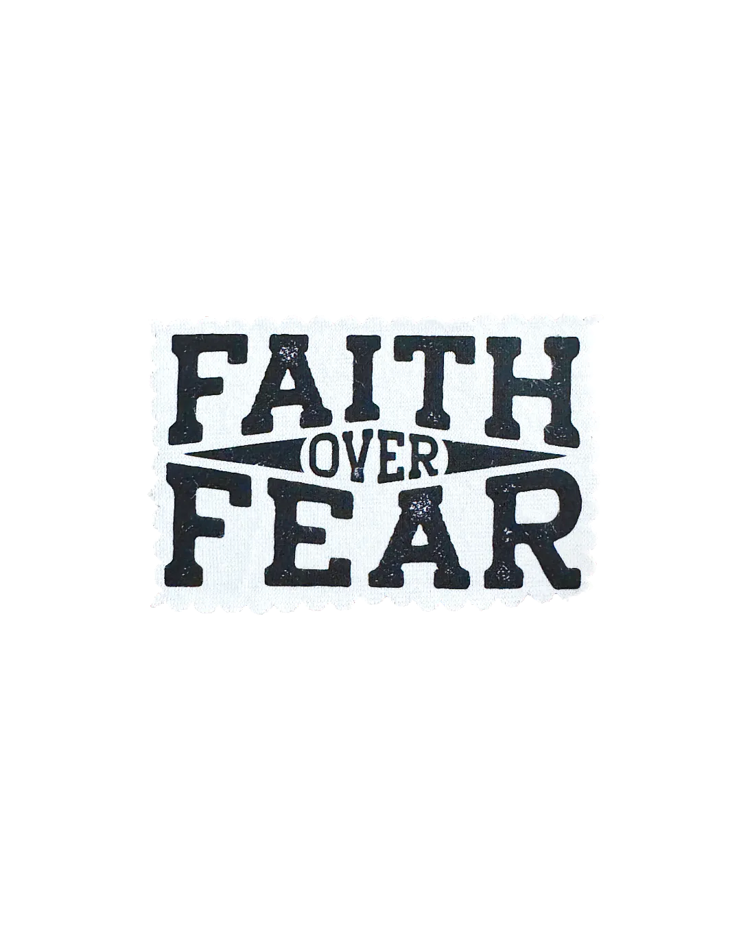 Faith Over Fear Sticker