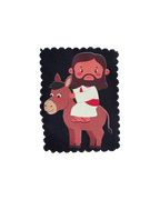 Little Jesus Donkey Sticker
