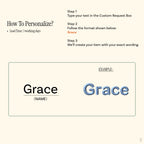 My Name Bunny – Personalized Embroidered Ear Plush