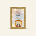 “Toast to Better Days” Frame