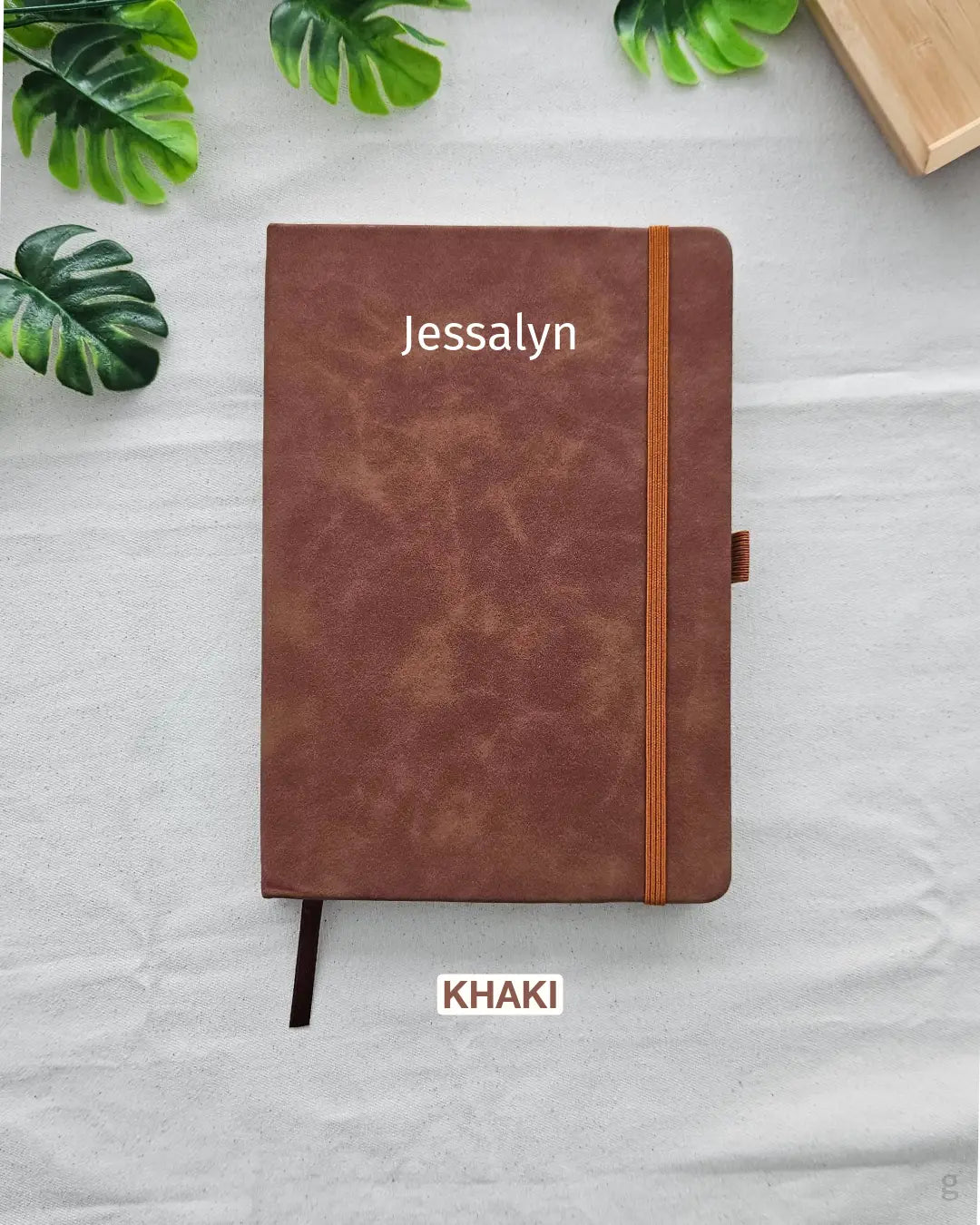[Custom Name] A5 Leatherette Notebook