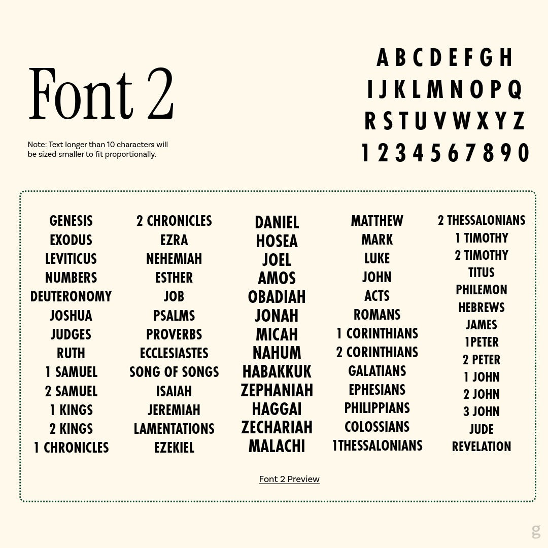 Embroidery Bible Verse – Personalized Scripture