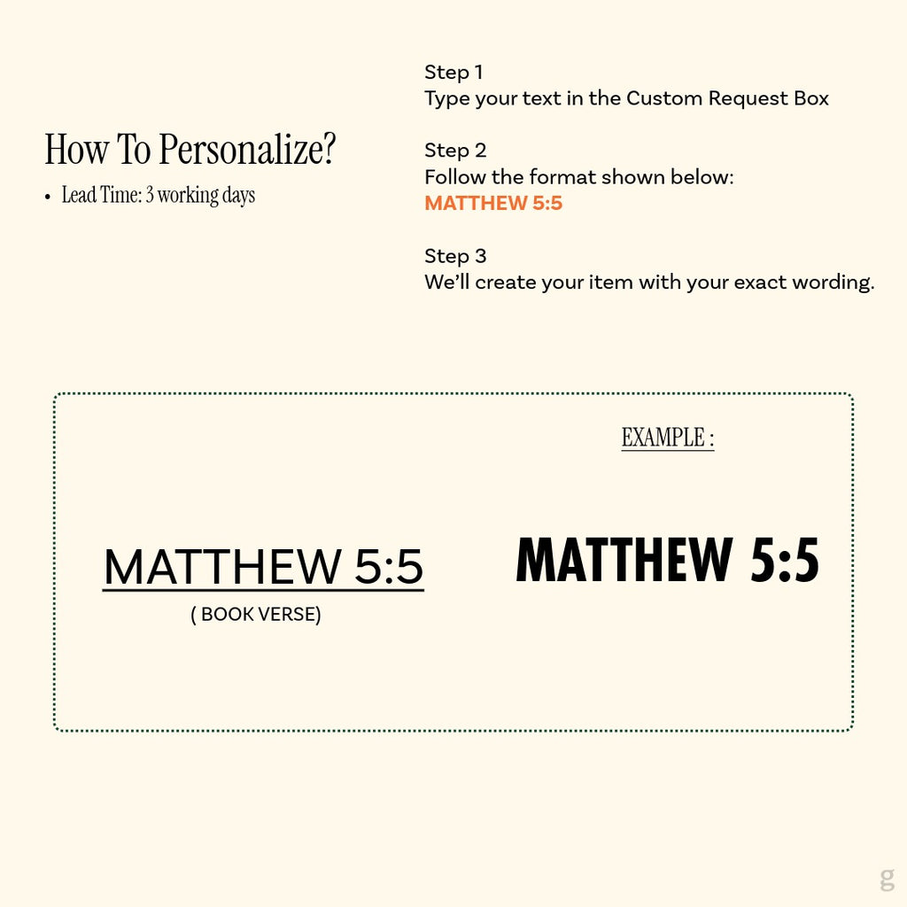 Embroidery Bible Verse – Personalized Scripture