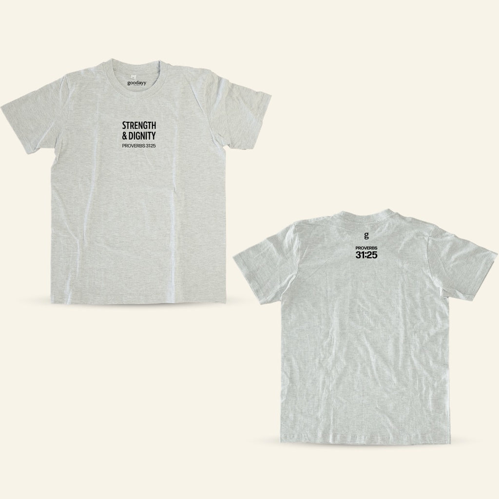 Proverbs 31:25 Cotton T-Shirt