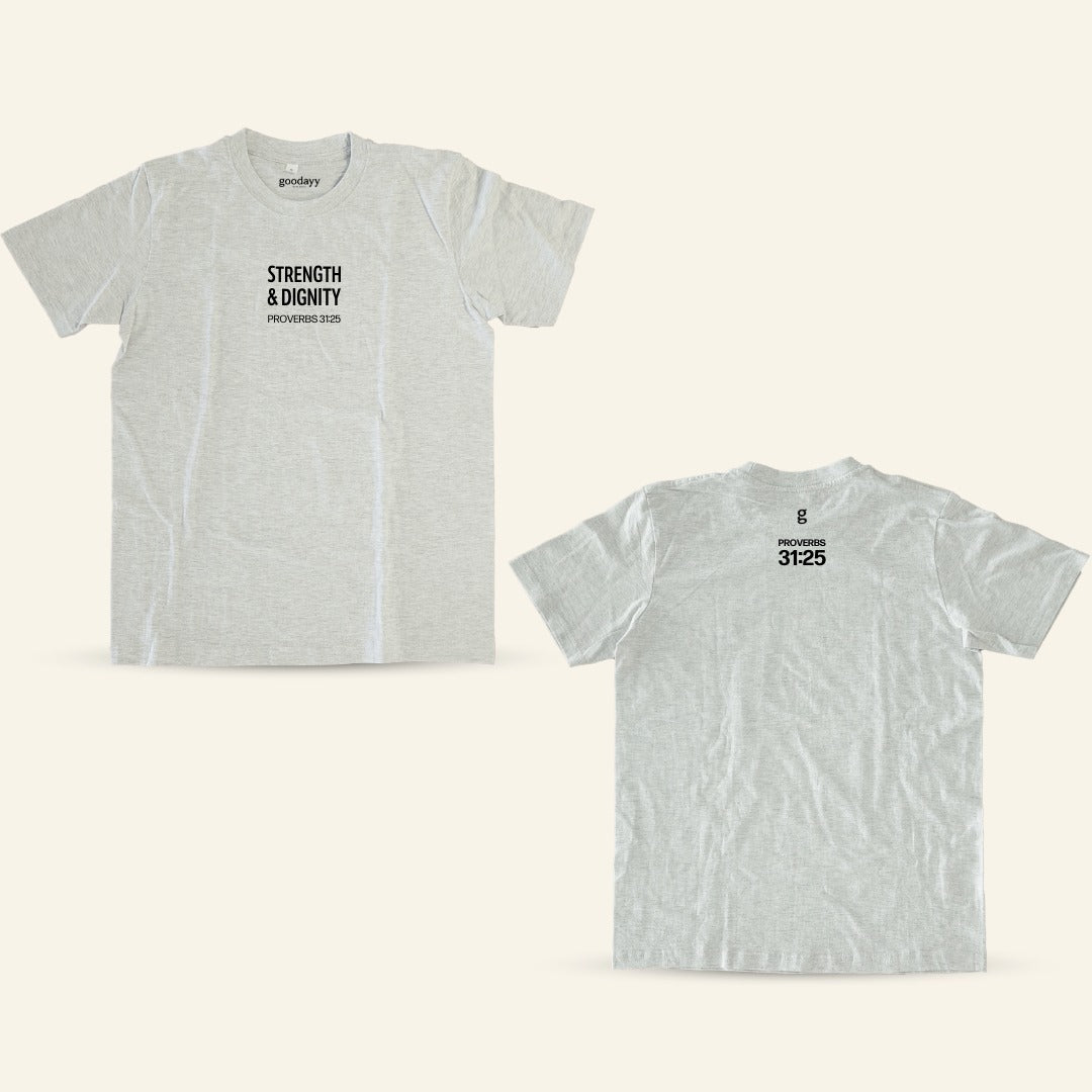 Proverbs 31:25 Cotton T-Shirt