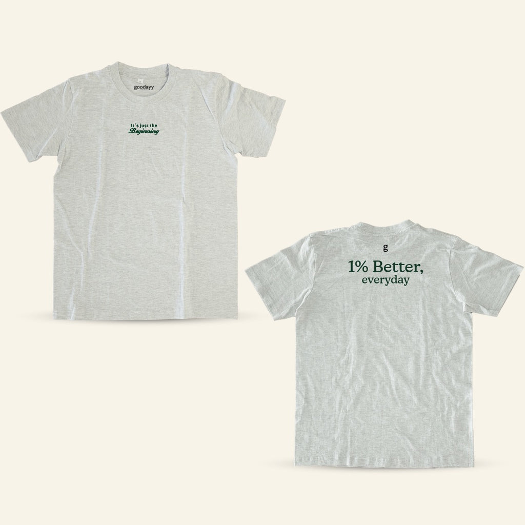 Just The Beginning Cotton T-shirt