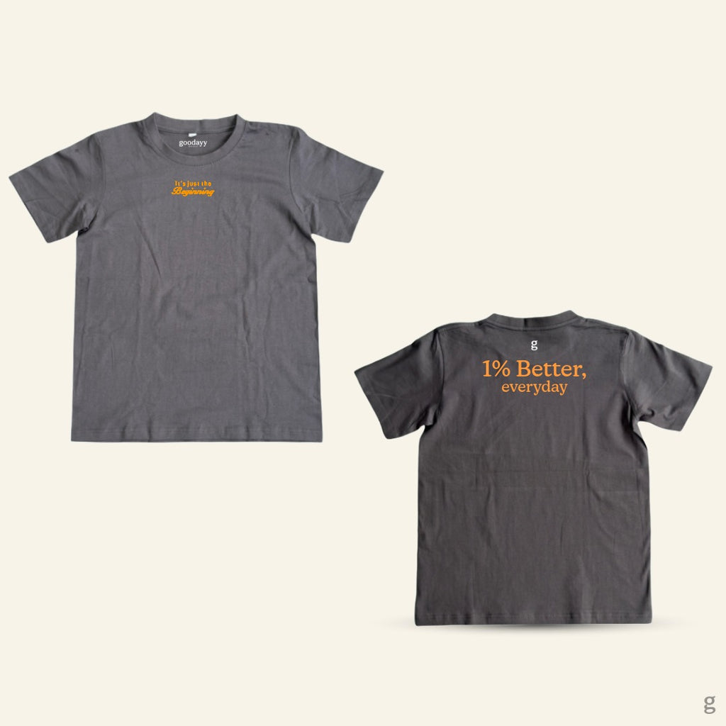 Just The Beginning Cotton T-shirt