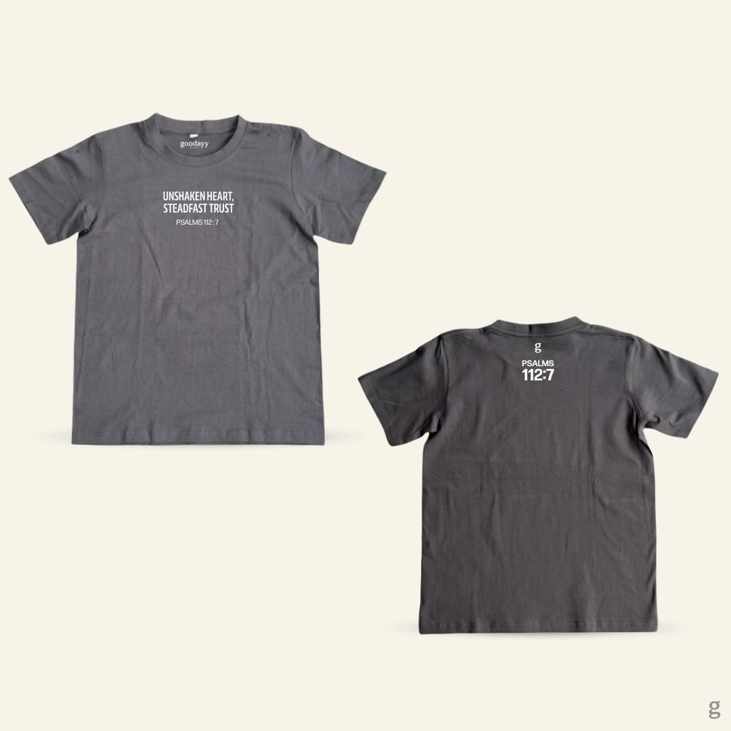 Psalms 112:7 Cotton T-Shirt