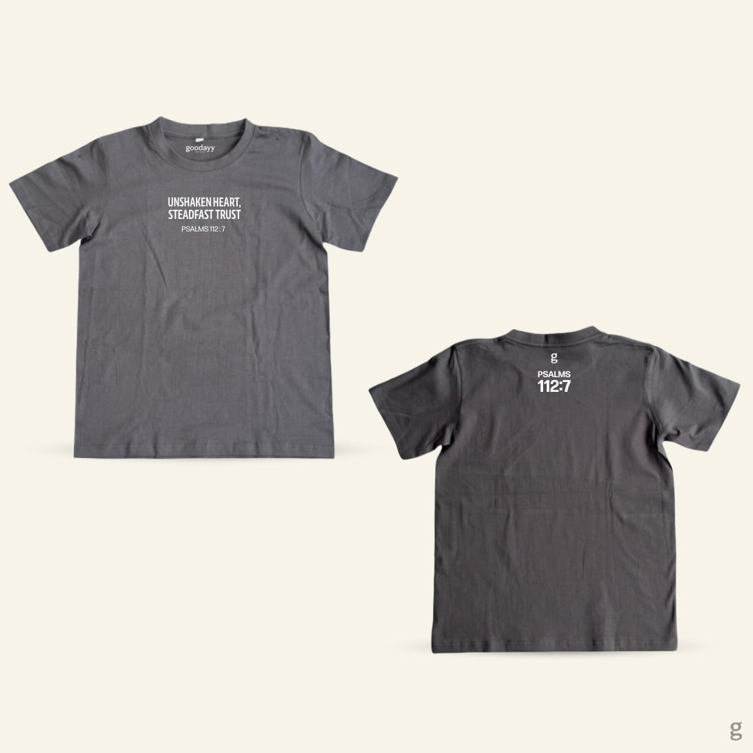 Psalms 112:7 Cotton T-Shirt