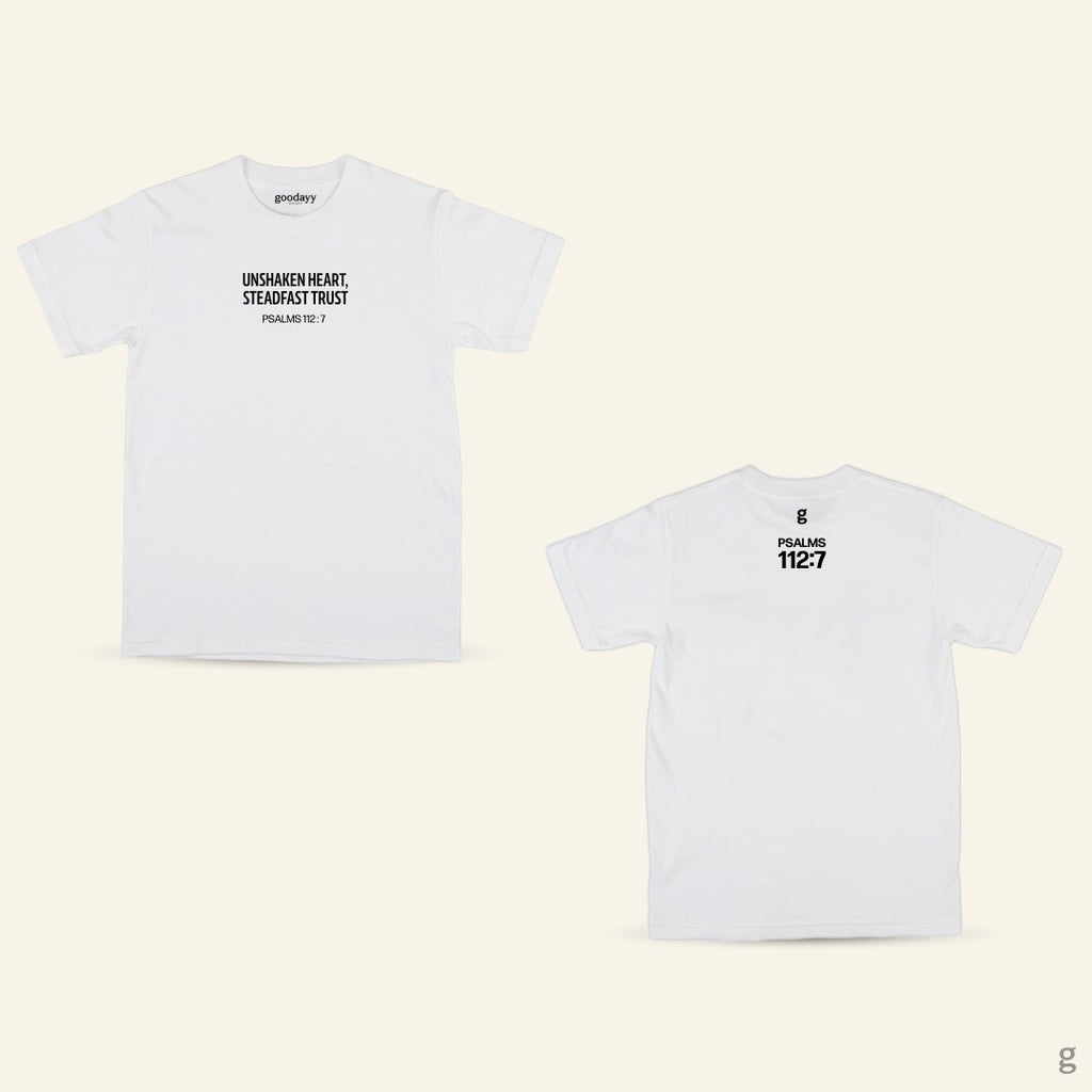 Psalms 112:7 Cotton T-Shirt