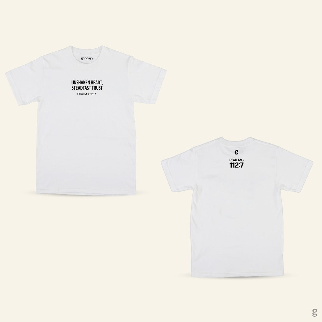 Psalms 112:7 Cotton T-Shirt