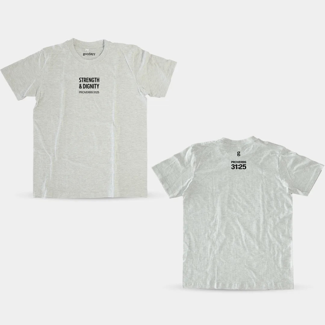 Proverbs 31:25 Cotton T-shirt