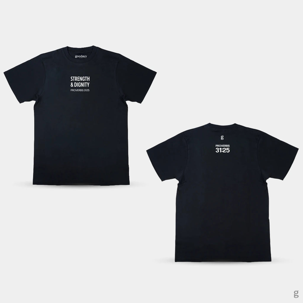 Proverbs 31:25 Cotton T-shirt