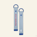 Proverbs 31:25 Canvas Keychain Strap