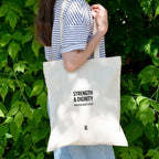 Proverbs 31:25 Cotton Canvas Tote Bag