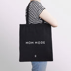 Mom Mode Cotton Canvas Tote Bag