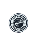 Less Working, More Fishing Sticker