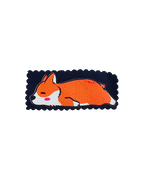 Snoozy Corgi Sticker