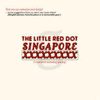 The Little Red Dot Embroidery Tee