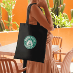 Meow Bucks Coffee Tote Bag