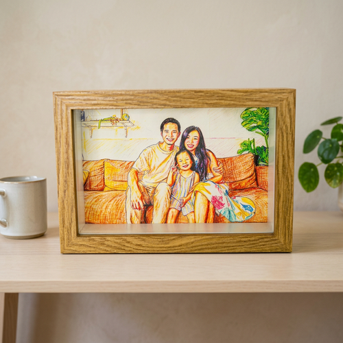 Revised family frame lifestyle preview