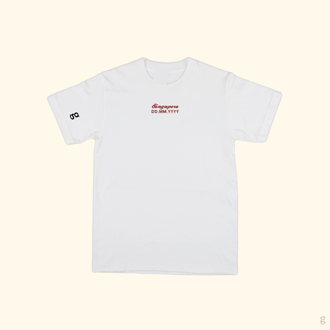 SG Birth Year Embroidery Tee