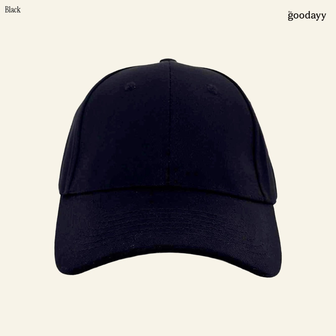 The Goodayy Baseball Cap 6 Panel Adjustable Custom Text Embroidery